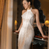 Golden Hour Bloom Gown